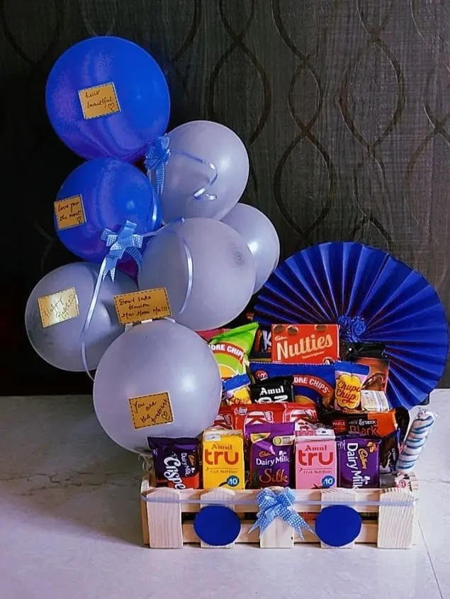 Blue theme Hamper